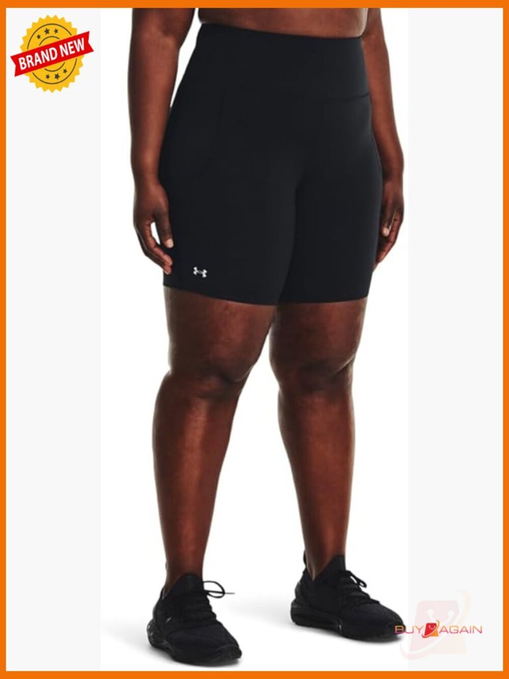 8" Inseam Bike Shorts with Pocket, Mid Rise Cycling Shorts
